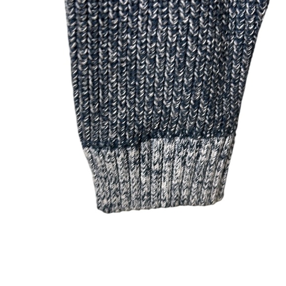 Point Zero men grey sweater,M, black label chunky knit ,cotton 100% - Picture 14 of 14